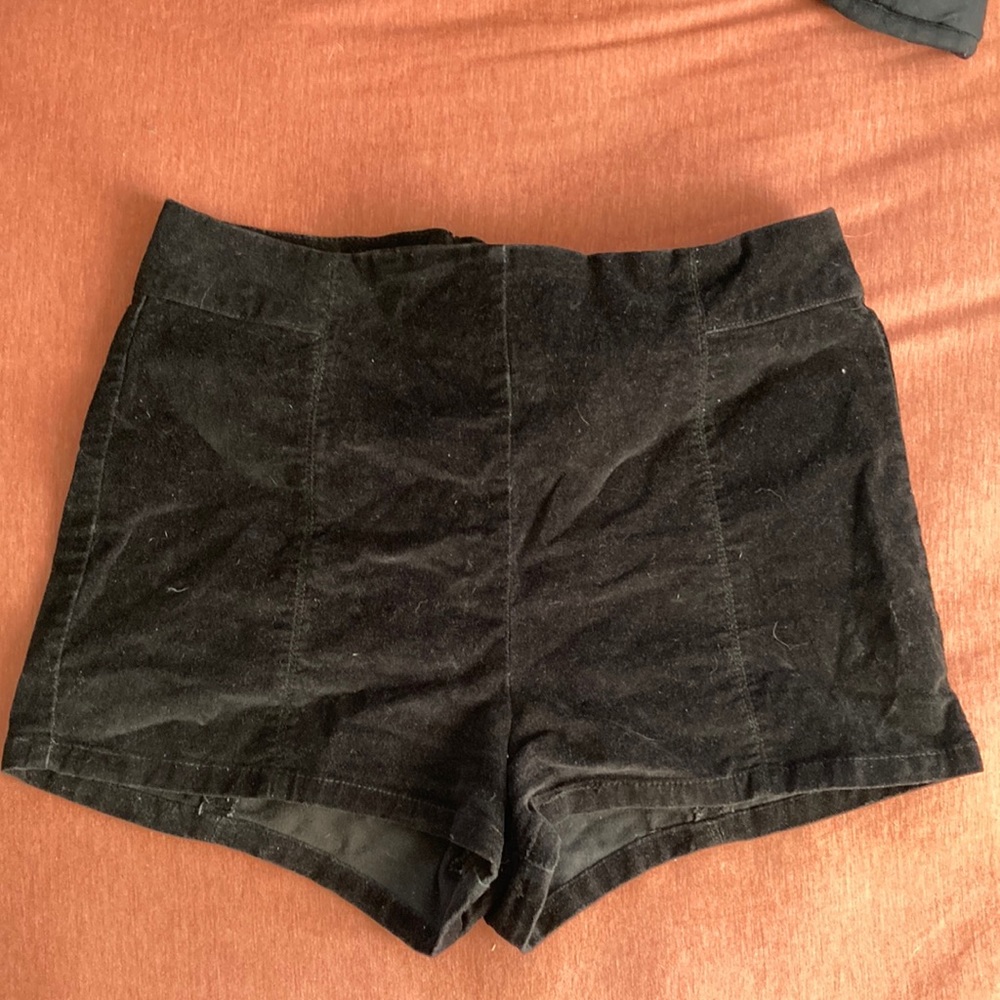 Velvet shorts- size 6